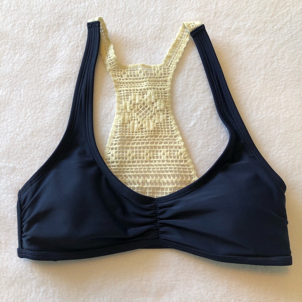 aerie Swim - Scoop Crochet Racerback